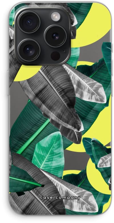 Case Company® - Hoesje geschikt voor iPhone 15 Pro hoesje - Fantasie jungle - Soft Cover Telefoonhoesje - Bescherming aan alle Kanten en Schermrand