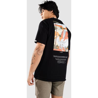 Anerkjendt Akkikki Go Outside More T-Shirt zwart