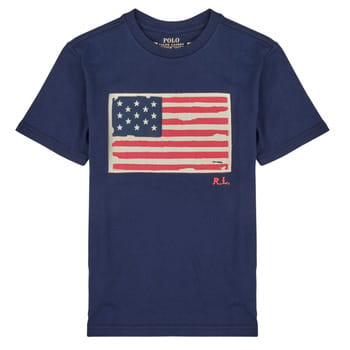 Polo Ralph Lauren  T-shirt Korte Mouw SS FLAG TEE
