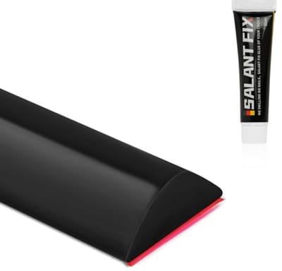 Vloerbarrière voor natte ruimtes - Siliconen doucheafdichtstrip - Waterdichte strip voor keuken en badkamer - 1 meter