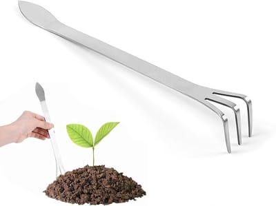 Bonsai Gereedschap Set met RVS Rake en Worteltools, Ergonomisch Handvat voor Precisie en Onderhoud van Bonsai Bomen