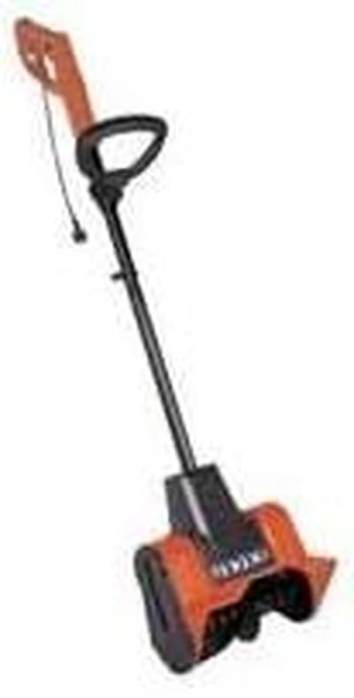 Elektrische Garde - Sneeuwfrees - Sneeuw Ruimen - Krachtige Motor - 26 cm Werkbreedte - Zwart