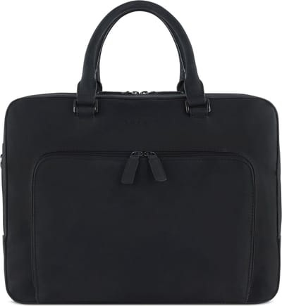 bugatti Afzonderlijke gevallen Laptoptas met laptopvak Luca Briefcase Black Zwart