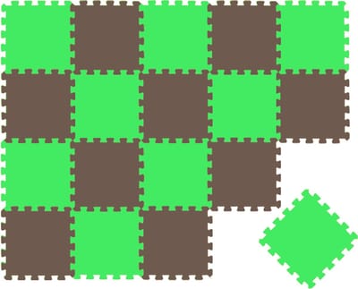 Van dag Één: 18-delige Baby Puzzel Speelmat - 30x30 EVA Schuim Kruipmat Vloermat Speeltapijt Kind