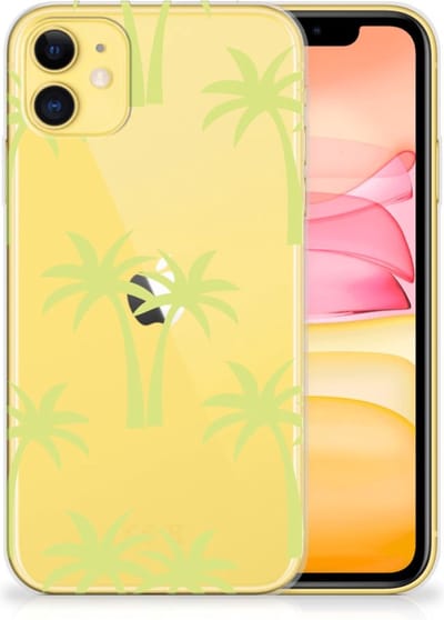 Apple iPhone 11 TPU Case Palmtrees
