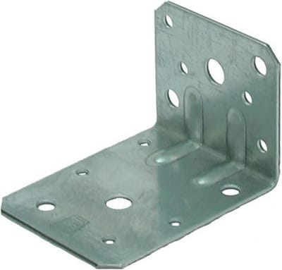 GB hoekanker vz 50x75mm/57x2.0mm met 2 rillen
