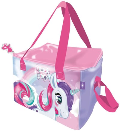 Unicorn Sparkle thermo lunchtas, koeltas 22,5 cm