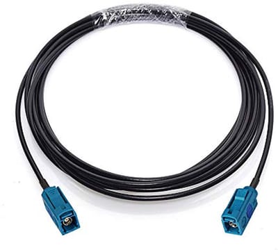 Antenne Verlengsnoer - GPS Kabel - Auto Radio Verbinding - Fakra Z Connectoren - 3 Meter - Blauw