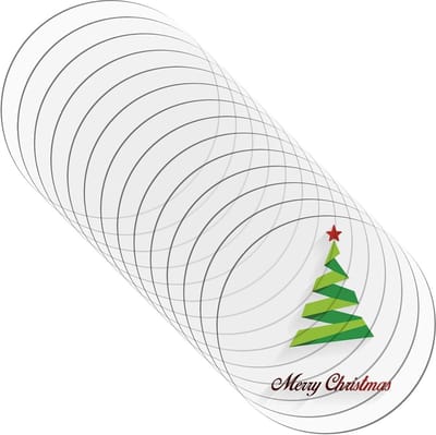 Acrylplaten Rond - Acrylschijven Transparant - DIY Handwerk - 2 mm Dik - 20 cm Diameter - Helder