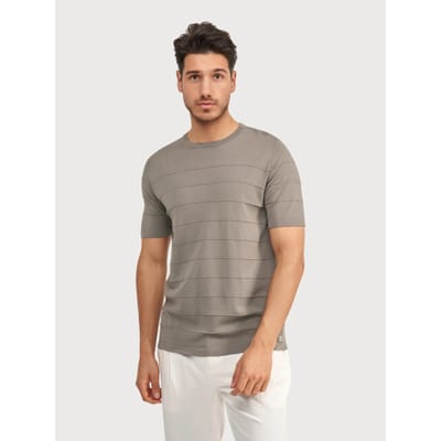 BLUE INDUSTRY T-shirts Polo's & T-shirts Heren - Polo shirt - Grijs - Maat M