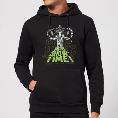 Beetlejuice It's Show-Time Hoodie - Black - S - Zwart