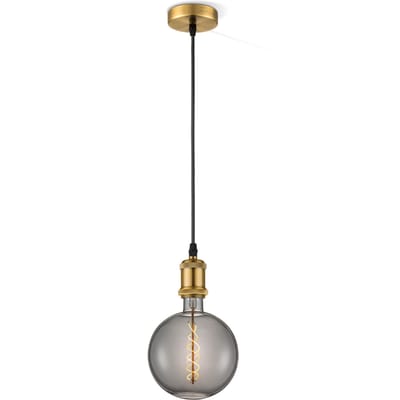 Home sweet home hanglamp Vintage Spiral g180 - Brons - smoke