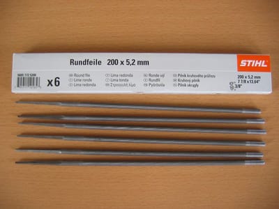 Ronde Vijl - Zaagketting Vijl - Ketting Scherp Maken - Voor 3/8 Pro Kettingen - 52 mm