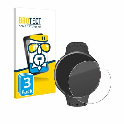 BROTECT - Glas Screenprotector voor Polar Pacer Pro - Gehard Beschermglas 9H 3 Stuks