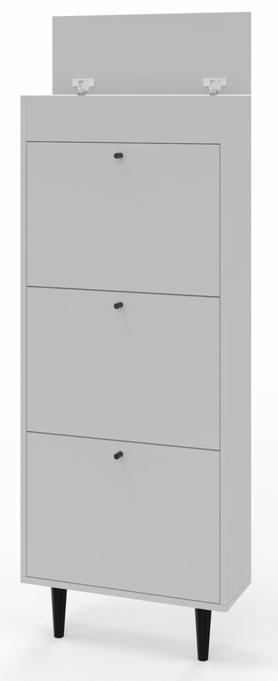 UFC Dotti - Schoenenkast - Grijs - 141cm - Laminaat