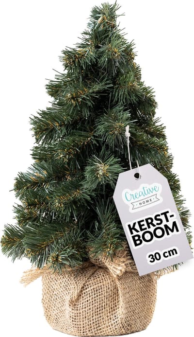 Creative Home Kerstboom 30 cm | Op het bureau tafel| Indoor Outdoor | DIY Decoratie Cadeau