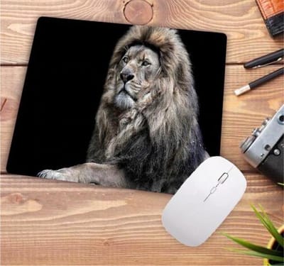 ProductGoods - Leuke Muismat Leeuw - Muis - Kantoor - Bureau - Computer - Leeuw