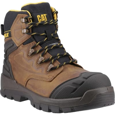 Caterpillar Heren Striver XL 6 Leren Veiligheidsschoenen 6 UK black
