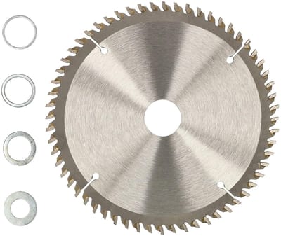 Cirkelzaagblad Hout - Zaagblad Cirkelzaag - Nauwkeurig Hout Zagen - Hardmetalen Tanden - Ø 140 mm 60 Tanden - Zilver
