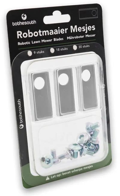 To the South® Robotmaaier Mesjes staal geschikt voor Honda Miimo HRM 4000 Live - 3 stuks