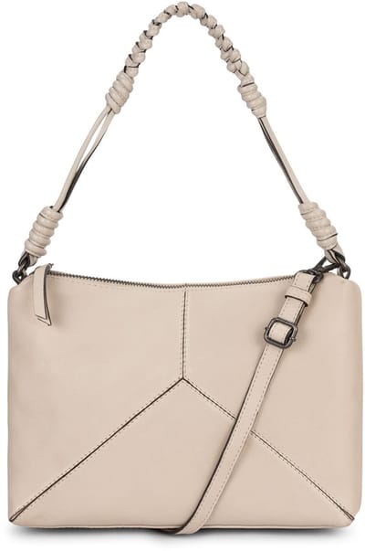 Bag2Bag Hamar – Elegante Leren Schoudertas Soro Cream - nieuwe collectie