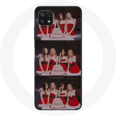 Coque pour Samsung Galaxy A22 5G BLACKPINK Cadeau de Noël Chanson Last Christmas