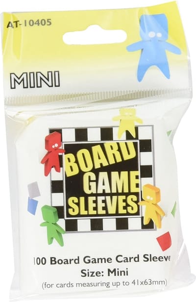Board Games Sleeves - Square (Blue)