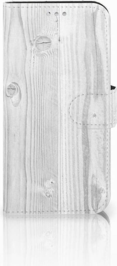 Samsung Galaxy S7 Book Style Case White Wood