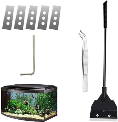 Allecto - Algenschraper - Aquariumreiniger - Krasvrij en lichtgewicht