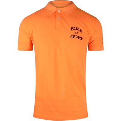Plein Sport Bold Logo Oranje Poloshirt