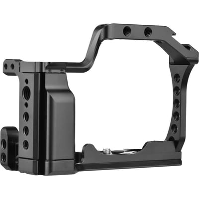 Cage de caméra de remplacement en alliage d'aluminium, Cage vidéo pour appareil photo sans miroir Canon M5 M50 M50II avec noir