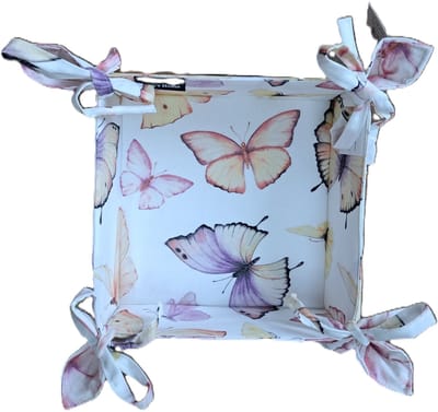 Broodmand - Stoffen mand - Vlinder - Breadbasket