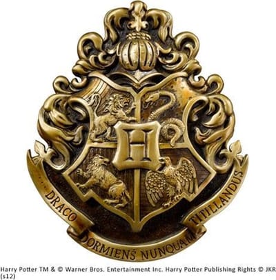 Hogwarts schild