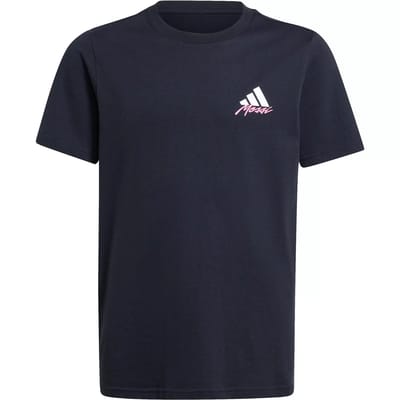 adidas Performance Messi Icon Graphic T-shirt Kids - Kinderen - Zwart
