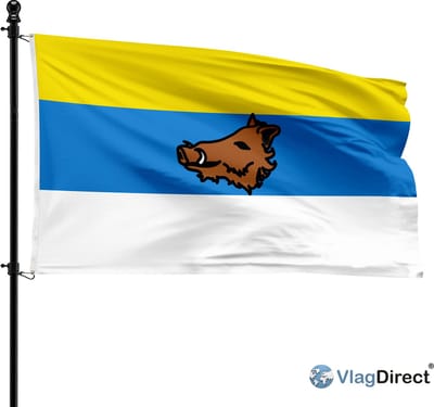 Zaventemse vlag - Gemeente Zaventem vlag - 90 x 150 cm.