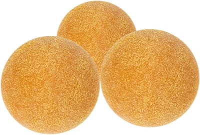 Tafelvoetbal Ballen - Mini Voetballen - Spel Verbeteren - Gestructureerd Oppervlak - 36 mm Diameter - Zwart