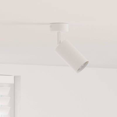 vidaXL Plafondspot met schijnwerpers Wit 6 x 6 x 16 cm Metaal