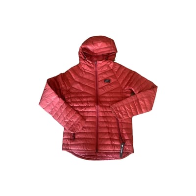 Nike Sports Lifestyle Series Warme Gewatteerde Jas met Rits en Capuchon Heren Jassen Bourgondië 943373-674 M
