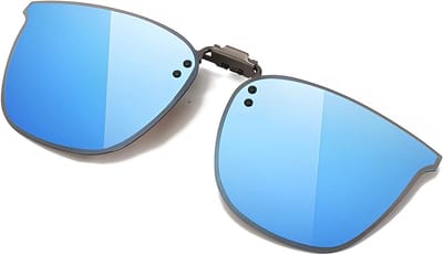 Polarisatie Clip-on Zonnebrillen voor Voorgeschreven Brillen, Unisex, Ideaal voor Buitenactiviteiten en Reizen, Anti-reflectie en UV-bescherming