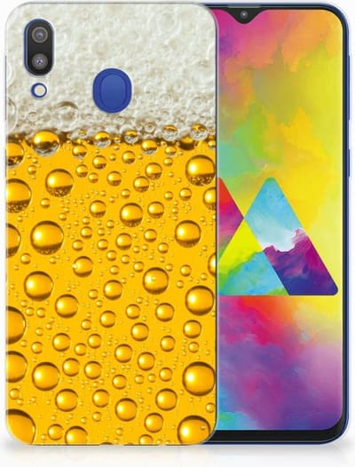 Samsung Galaxy M20 (Power) Siliconen Case Bier