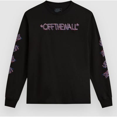 Vans Scribbled Past Kids Longsleeve T-Shirt zwart