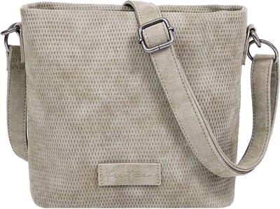 Fritzi aus Preußen Schoudertas Sumo02 Rub Mix Crossbody Bag Moss Kaki