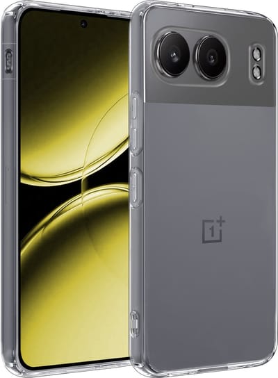 Hoesje - Geschikt voor OnePlus Nord 4 - Sterk & Shockproof - Hoes Cover - Siliconen Case - Telefoonhoesjes - Transparant