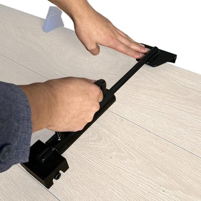 Trekstang Laminaatvloeren - Vloer Installatie Gereedschap - Planken Bevestigen - Hamerloze Installatie - 40 cm Lengte - Metaal