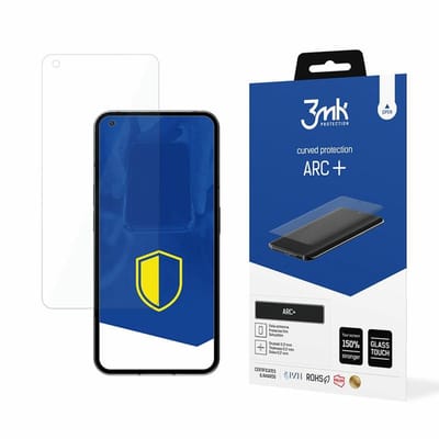 3MK ARC+ Serie - Beschermfolie voor Nothing Phone 1 - Volledig scherm - Zelfherstel