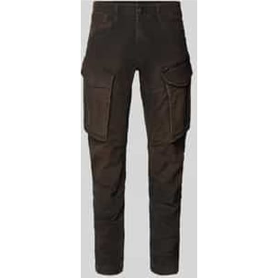 regular tapered fit broek met cargozakken model 'Rovic'