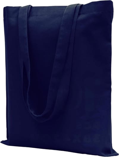 Duurzame jute tassen van 220 g/m², 38 x 42 cm, lange handvatten van 70 cm, 100% katoen, ideaal voor boodschappen en dagelijks gebruik