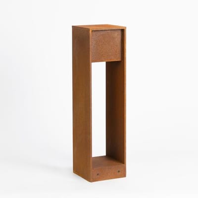 KS Verlichting tuinlamp 45cm - Core buitenlamp - Cortenstaal - GU10 - Sokkellamp - Corten