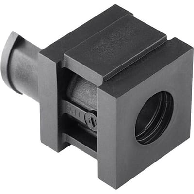 HellermannTyton VP-S_11-12_Ins-sgl-PL-BK (20) Enkele doorvoertule Halogeenvrij Kunststof Zwart 20 stuk(s)