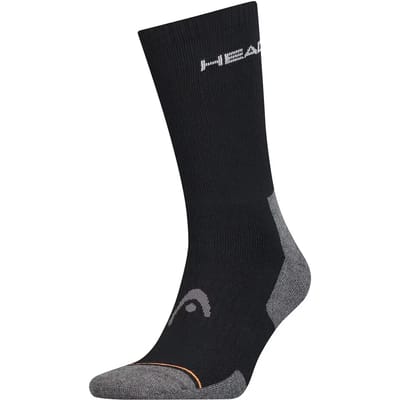 Head - Padel sokken - Crew - Zwart - Maat 39-42